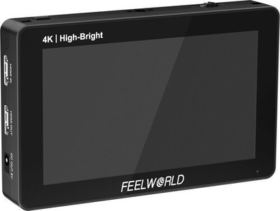 Monitor për kamerë Feelworld F6 Plus X, 5.5", Full HD, 1600 nits, i zi