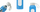 Shishe uji me qelq Wessper B1 Borosilicate, 0.5L, pa BPA, Ocean
