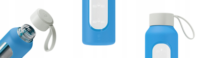 Shishe uji me qelq Wessper B1 Borosilicate, 0.5L, pa BPA, Ocean