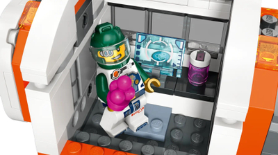 Set ndërtimi LEGO City Modular Space Station 60433, stacion hapësinor modular, 6 minifigura astronautësh, shumëngjyrësh