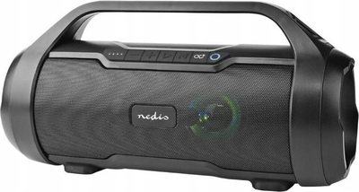 Altoparlant portativ Nedis Party Boombox, Bluetooth, 80W, IPX5, i zi
