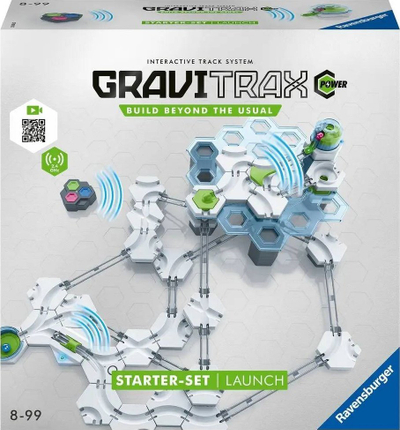 Set ndërtimi Ravensburger GraviTrax Power Launch, interaktiv, për kalamaj 8+