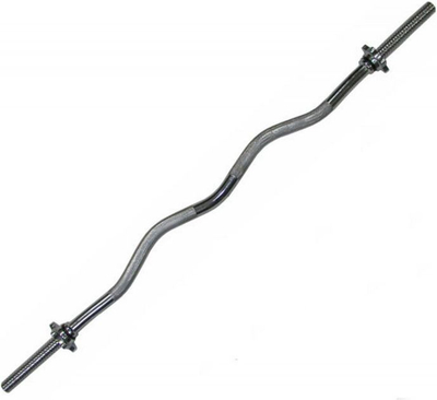 Shtangë e përkulme Eb Fit, 120 cm, fi28, krom