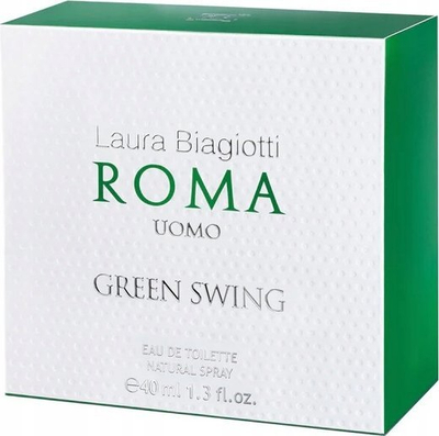 Parfum për burra Laura Biagiotti Roma Uomo Green Swing, EDT, 40 ml