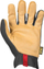 Dorëza pune Mechanix Wear Material4X FastFit, masa M, ngjyrë e zezë me kafe