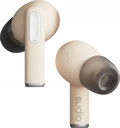 Безжични слушалки Sudio A1 Pro, True Wireless Stereo, Bluetooth, боја песок