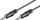 Kabllo audio Goobay AVK 119-1000 Q, 3.5mm mashkull–mashkull, 10m, i zi
