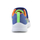 Atlete për kalamaj Skechers Microspec Texlor Jr 403770L, blu me portokalli