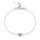Byzylyk për femra Brosway Freedom Blue Fancy FFB116, i argjendtë
