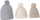 Kapelë bebe Lodger Merino Wool Drizzle, 100% lesh merino, 3-6 mujsh, gri