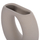 Dekor tavoline qeramike Ellipto 18x6,5x14Hcm (HM4646.03), gri