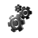 Kushinetë radiale Bearing 6202, me toptha, standarde, metalike