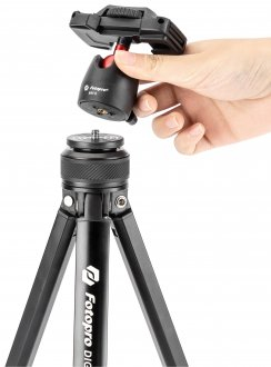 Tripod Fotopro DIGI-500, 1.6m, kapacitet 3kg, i zi