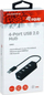 Hub USB Equip me 4 porta, USB 2.0, i zi