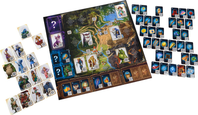 Lojë tavoline Lucky Duck Games Adventure Chronicles Expedition for Moonstones, për familje, 7+