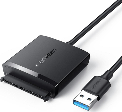 Kuti e jashtme Ugreen USB 3.0 në SATA 2.5", e zezë