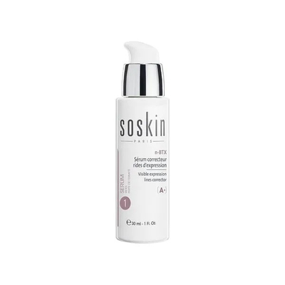 Xhel për rrudha imituese Soskin Paris n-BTX (Visible Expression Lines Corrector) 30 ml