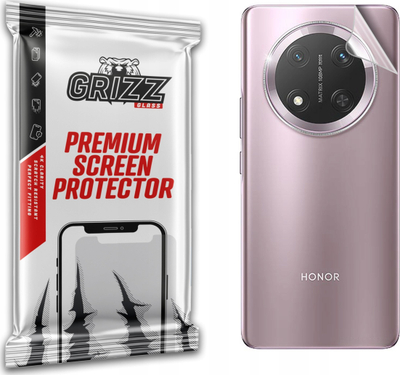 Foli mbrojtëse Grizz SatinSkin për Honor Magic7 Lite, mbrapa, e tejdukshme