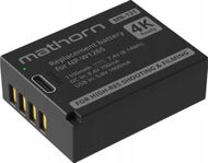 Bateri kamerë Mathorn MB-131, USB-C e rikarikueshme, zëvendësuese për Fujifilm NP-W126S