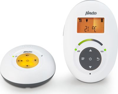 Монитор за бебиња Алекто DBX-125, DECT, домет до 300 m, бел