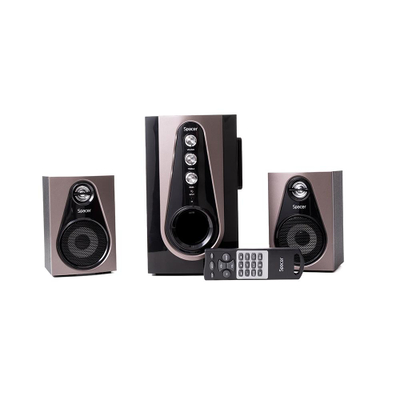 Звучни кутии Spacer 2.1, 30W RMS, Bluetooth USB FM, црни