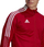 Jaketë sportive për burra Adidas Tiro 21 Track GM7308, AEROREADY, me zinxhir gjithëpërgjtë, e kuqe
