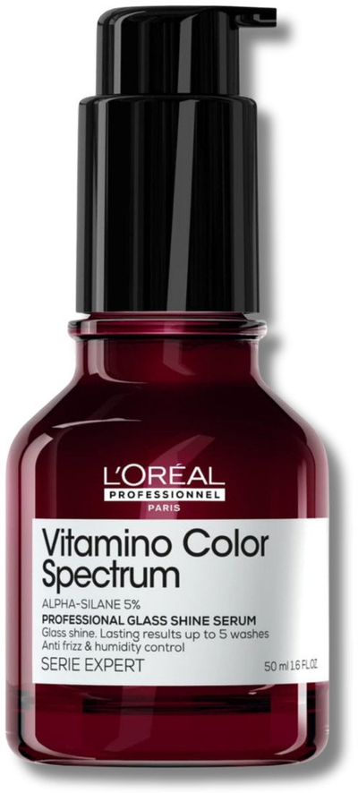 Серум за коса L'Oréal Professionnel Vitamino Color Spectrum, за боена коса, leave in, 50 ml