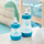 Шише за хранење MAM Perfect Start Anti-Colic, 260 ml, силикон, Planet Love за момчиња