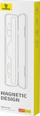 Kuti mbrojtëse Baseus për stilolapsin Apple Pencil 1 dhe 2, magnetike, gri