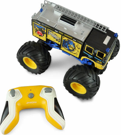 Makina RC Amewi 22482 Monster Truck, 1:18, motor elektrik, e kuqe