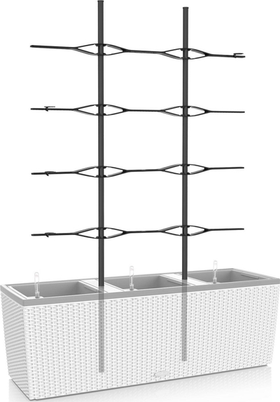 Mbeshtetëse kacavjerrëse Lechuza TRIO Trellis, 170cm, 113cm, e zezë