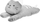 Jastëk dekorativ 4Living Kitty, 60 cm, gri