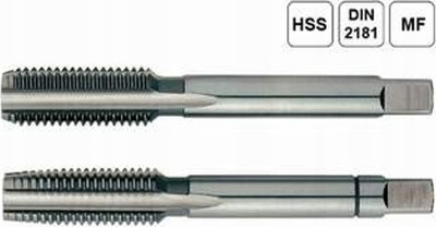 Set çelësash filetoje Richmann M12x1.25, hap i imët, 2 copë, metalik