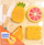 Lodër për prerje frutash Daffi Fruits Cutting Training, dru, set edukativ, shumëngjyrësh