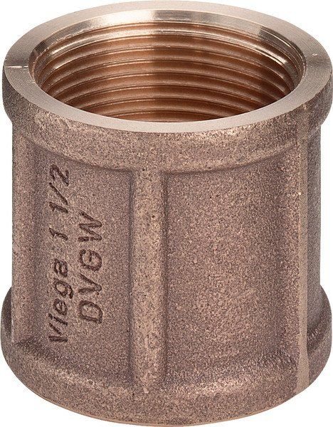 Bashkues bronzi Banyo Type 3270, 1 1/2" DN40, filetë femërore, i kuq