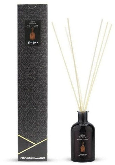 Aromatizues për ambient Erbolinea Prestige Legni Imperial, me shkopinj, 1000 ml