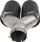 Maje marmite MTuning Double Muffler Tip 2x101mm, hyrje 63mm, karbon, e zezë