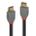 Kabllo HDMI Lindy Anthra, 0.5m, UHD 4K, gri