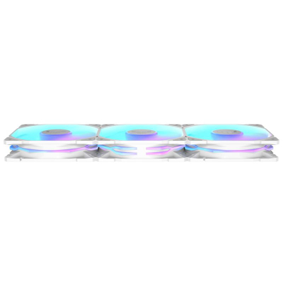 Set ventilatorësh Asus TUF Gaming TF120 ARGB 3in1, 120mm, ARGB, i bardhë