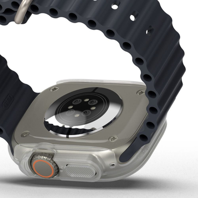 Mbulesë ore Ringke Slim për Apple Watch Ultra, 2 copa, e tejdukshme, nuk verdhoset