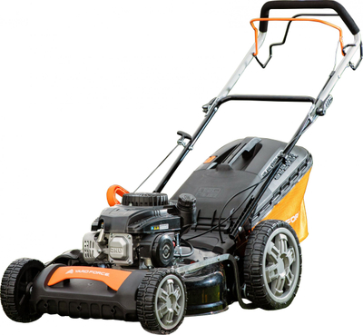 Makineri benzine për kosit barin Yard Force YF-GMA51, 170cm³ 4.5HP, gjerësi kositje 51cm, portokalli me të zezë