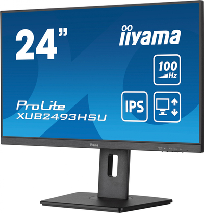 Monitor iiyama ProLite XUB2493HSU B6, 24", IPS, 100Hz, i zi