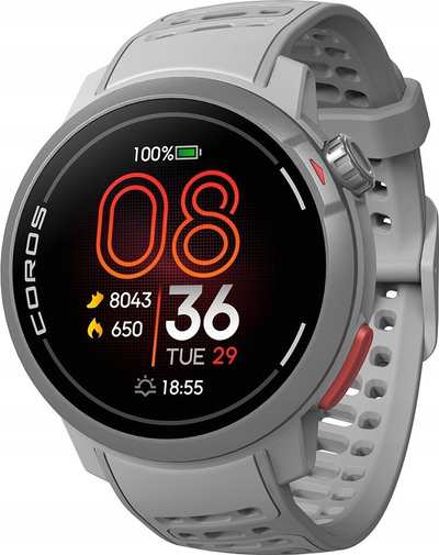 Orë sportive Coros Pace Pro, GPS, ekran AMOLED Always On, e zezë