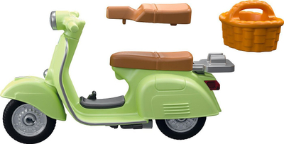 Lodër Playmobil Vespa Colour Edition 1 71621, skuter retro, me figurë, jeshile e çelët