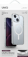 Mbrojtëse telefoni UNIQ LifePro Xtreme MagClick për iPhone 15 Plus, transparente Frost Clear, ngjyrë Dove
