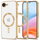 Заштитна маска Tech-Protect MagFlex MagSafe за iPhone 16E, проѕирна, сјајно златна