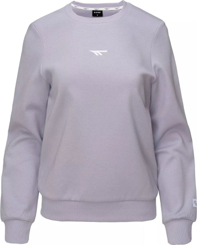 Bluzë sportive Hi-Tec Niase Sweatshirt W 92800621046, për goca, nga poliester edhe pambuk, me ngjyrë vjollcë