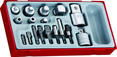 Set prizash për çelësa Teng Tools TTADP17, 17 elemente