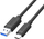 Kabllo USB Unitek C14103BK 2m, USB A me USB C, 5 Gbps, e zezë