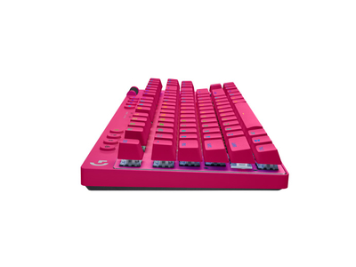 Tastierë Logitech G PRO X TKL, US, rozë